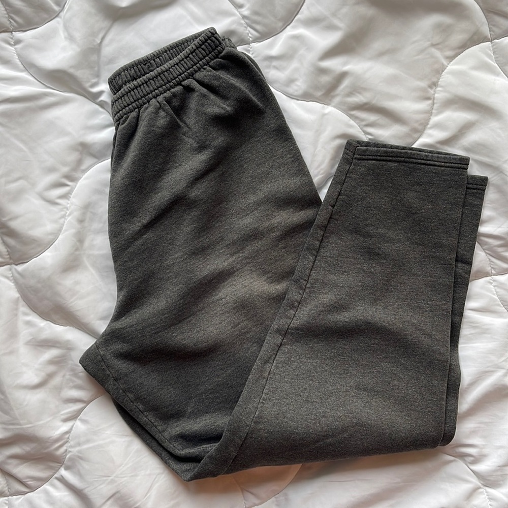 Grey sweatpants
